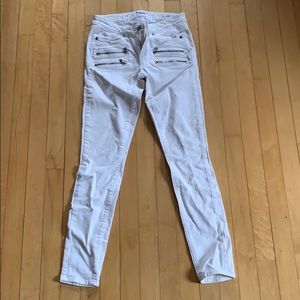 paige white denim skinnies